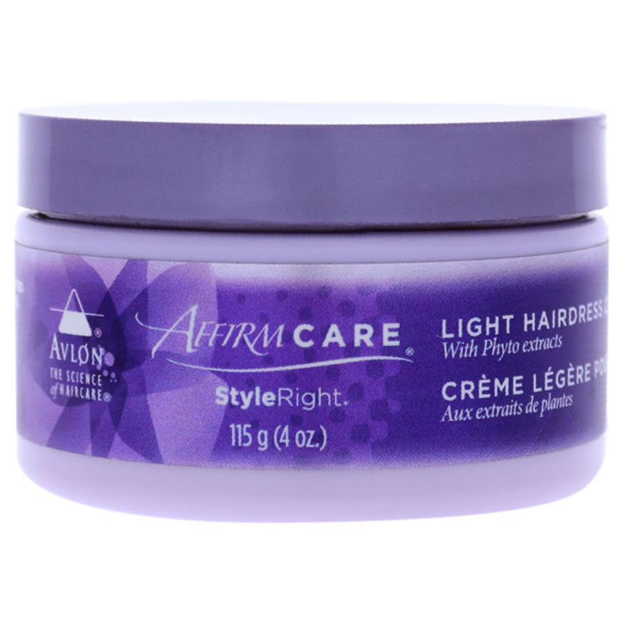 Affirm StyleRight Light Hairdress Creme by Avlon for Unisex - 4 oz Cream 15$
