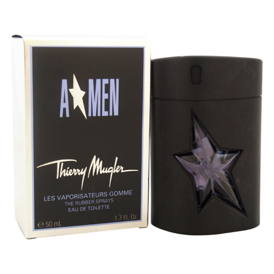Angel Men Thierry Mugler EDT Spray Rubber Flask 17 oz m 51$