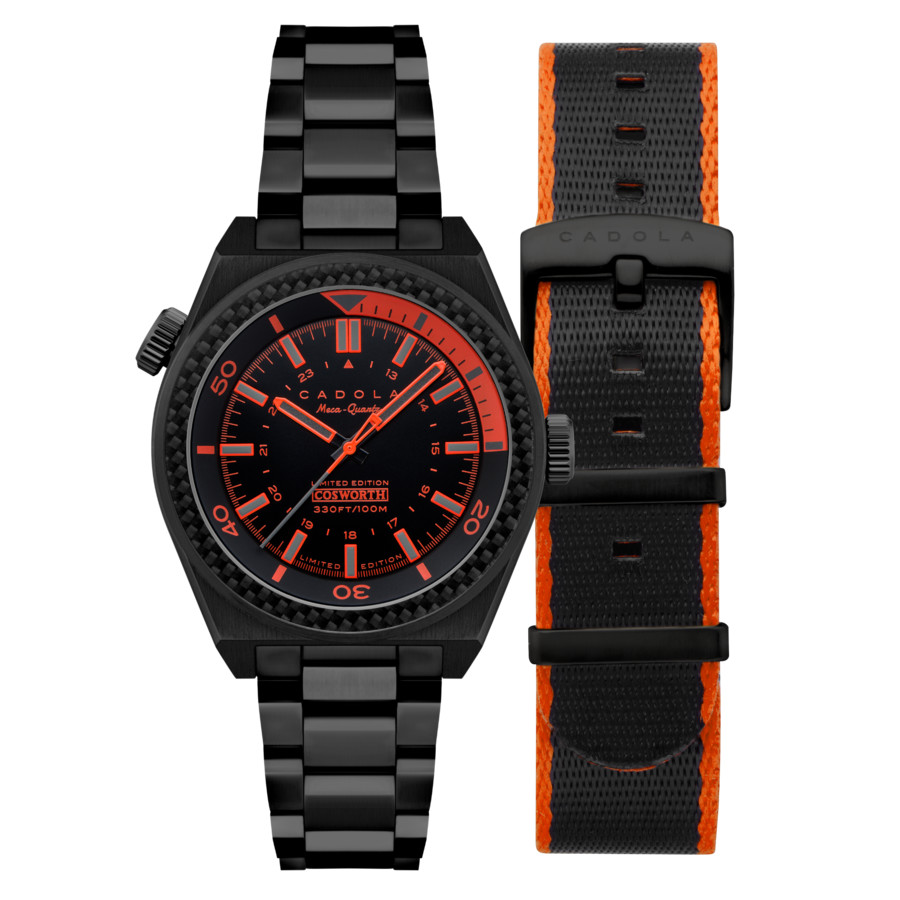 Cadola Cosworth Costin Quartz Black Dial Mens Watch CD-1039-44 199$