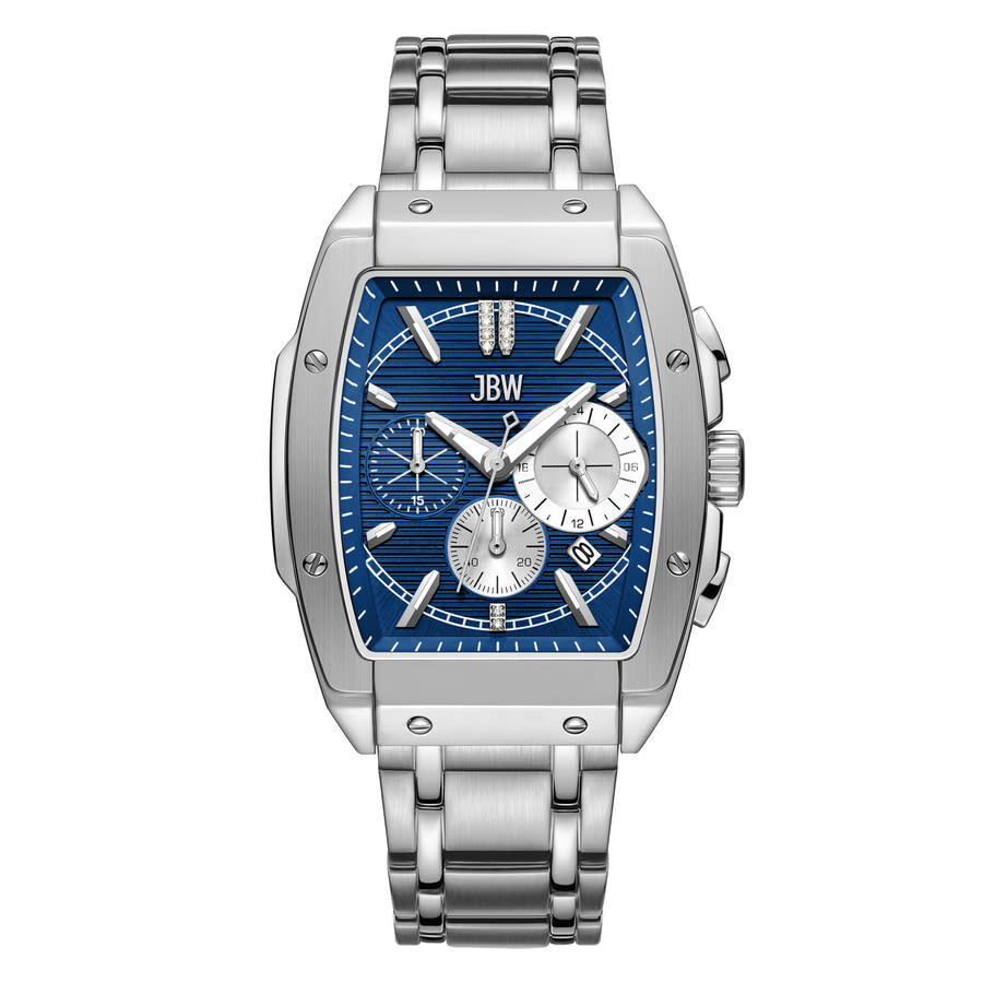 JBW Echelon Collection Chronograph Quartz Blue Dial Mens Watch J6409D 373$