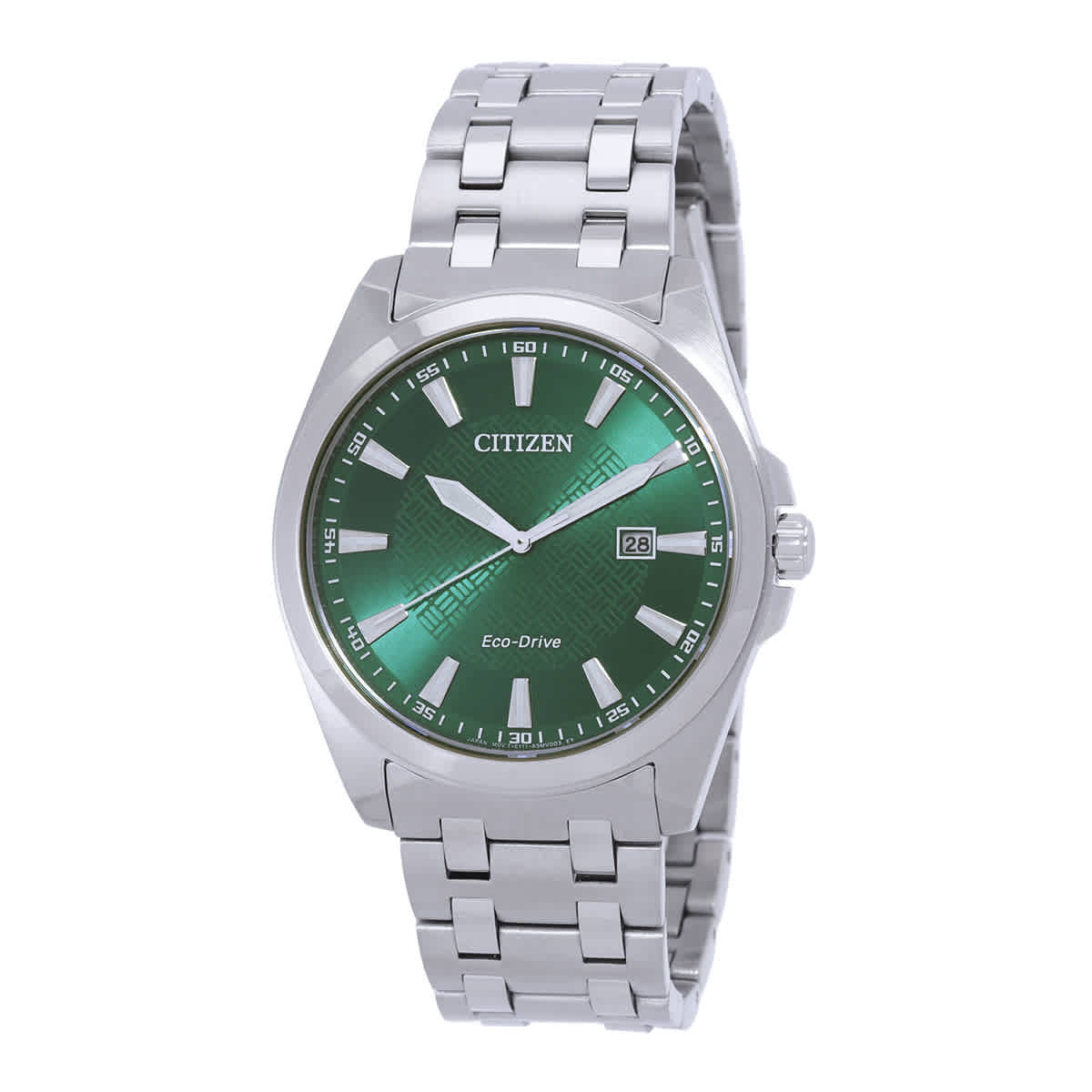 Citizen Peyten Eco-Drive Green Dial Mens Watch BM7530-50X 189$