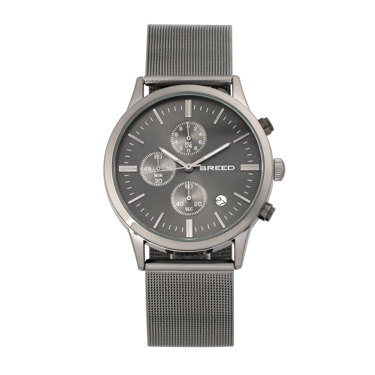 Breed Espinosa Chronograph Black Dial Mens Watch 7605