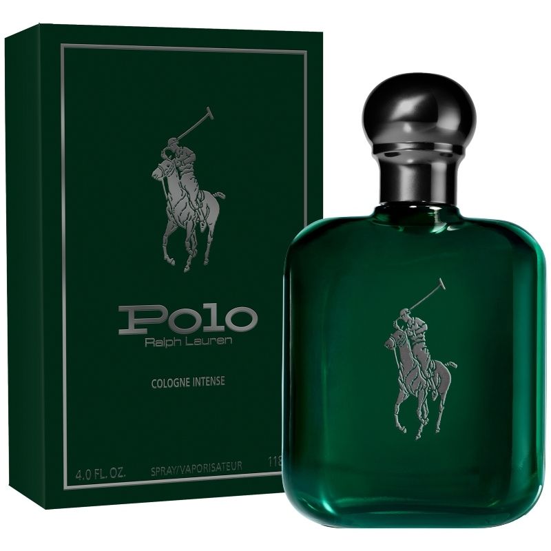 Ralph Lauren Mens Polo Green Cologne Intense EDP Spray 4 oz Fragrances 3605972454539 42$
