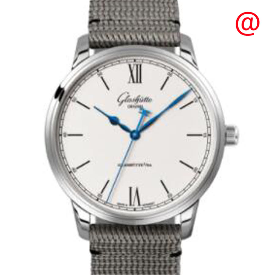 Glashutte Senator Excellence Automatic White Dial Mens Watch 1-36-01-01-02-36