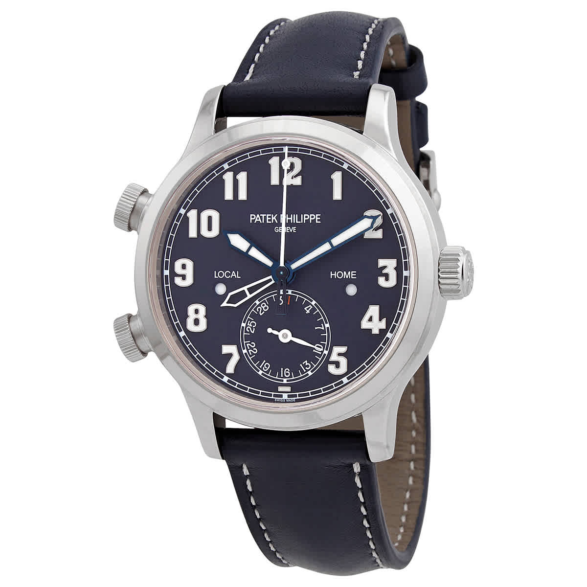 Patek Philippe Complications 18kt White Gold Automatic Blue Dial Watch 7234G-001 40000$