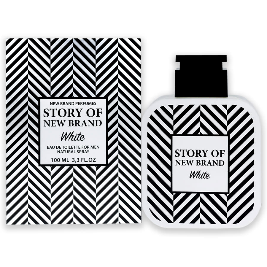 Story Of New Brand White by New Brand for Men - 33 oz EDT Spray 12$