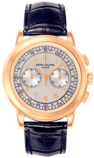 Patek Philippe Complicated Chronograph 18kt Rose Gold Mens Watch 5070R 75000$