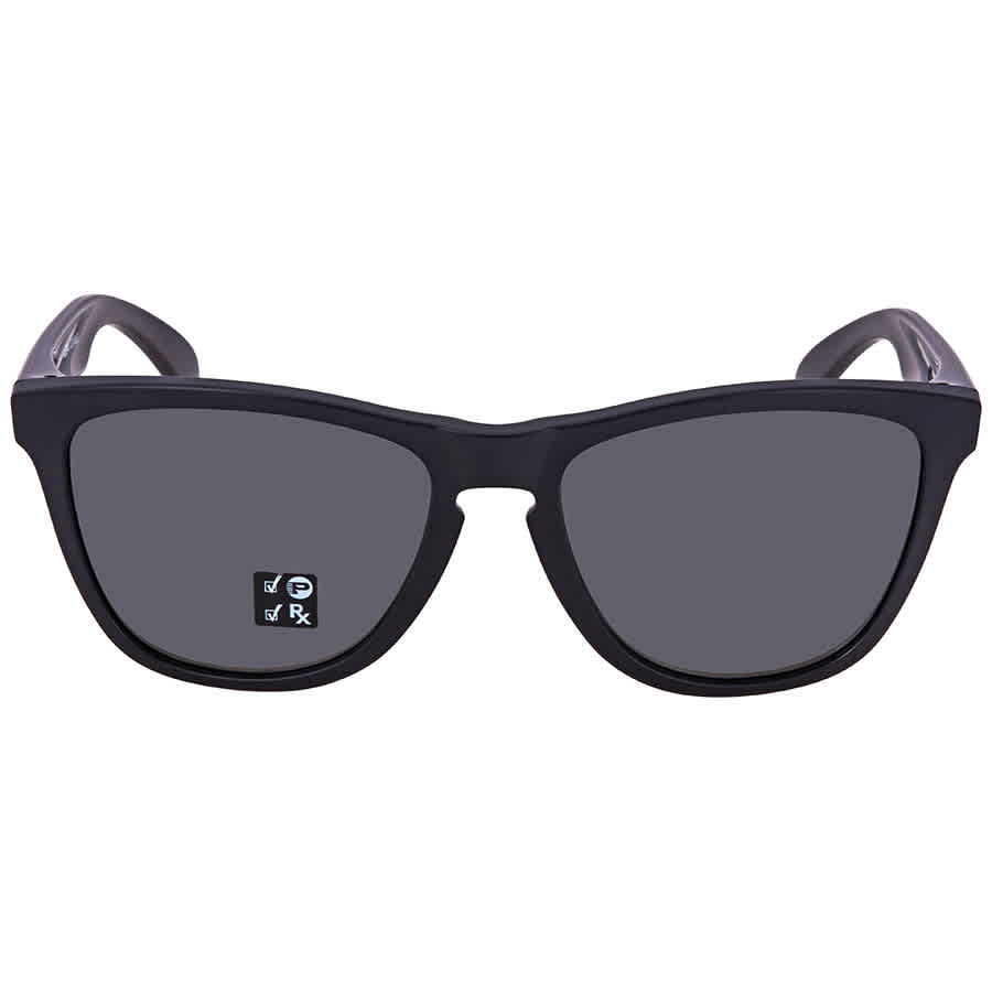 Oakley Frogskins Prizm Black Polarized Square Unisex Sunglasses OO9013 9013F7 55