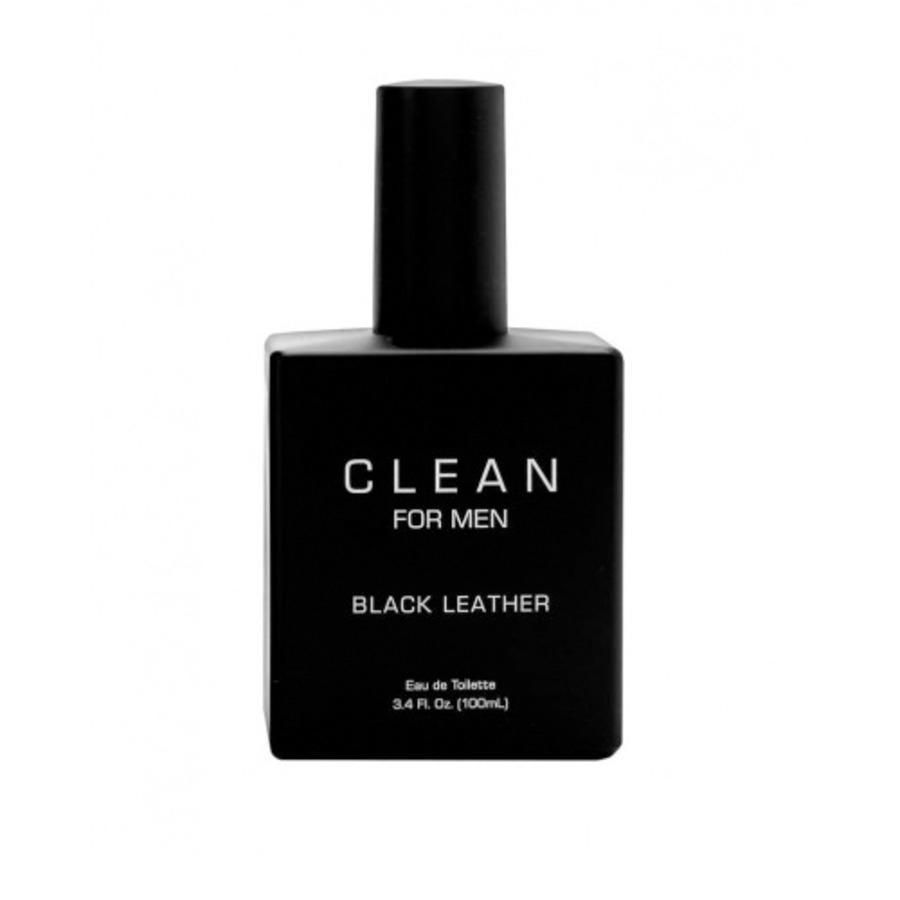 Clean Mens Black Leather EDT Spray 338 oz Tester Fragrances 8213654972135 26$