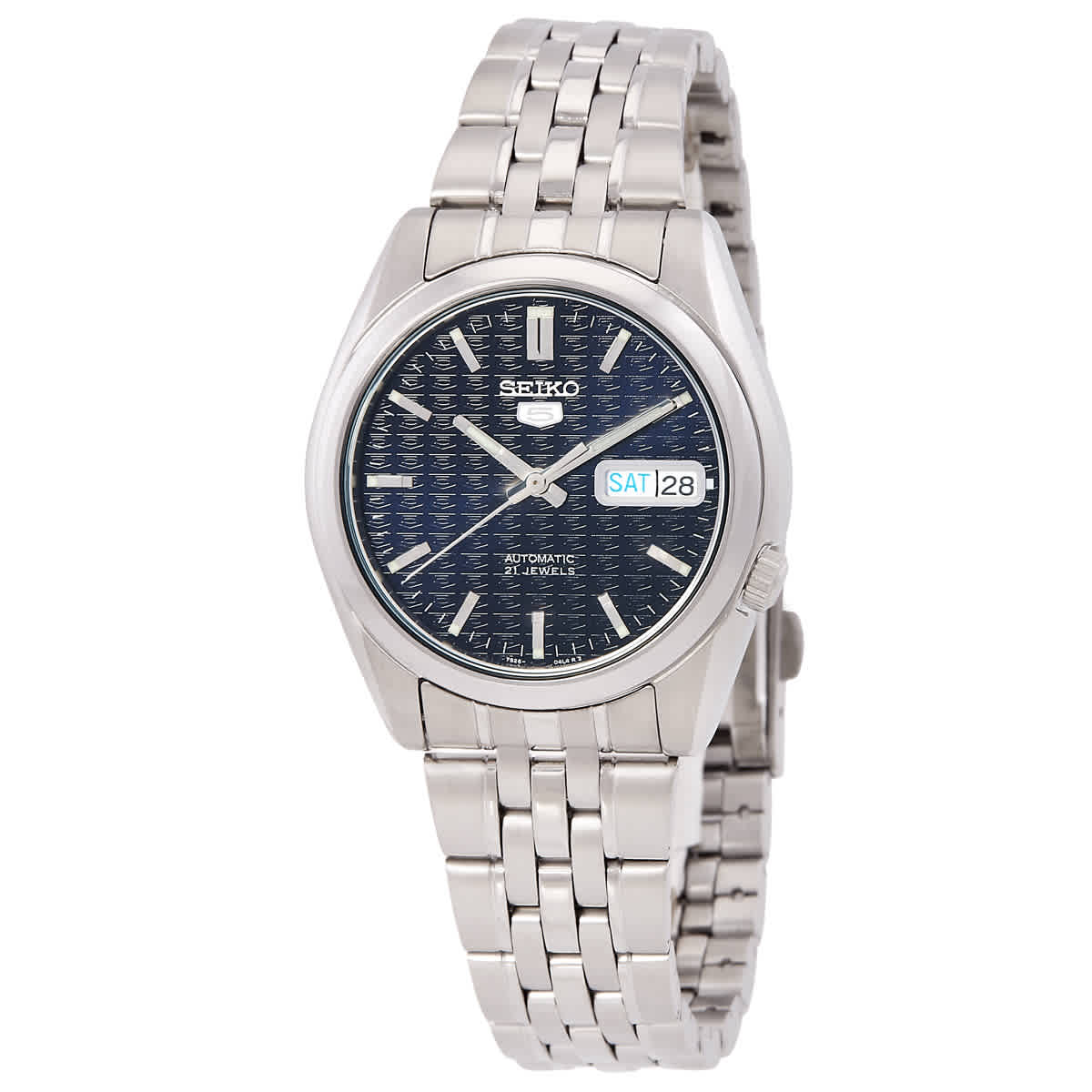 Seiko 5 Automatic Midnight Logo Dial Mens Watch SNK357 134$