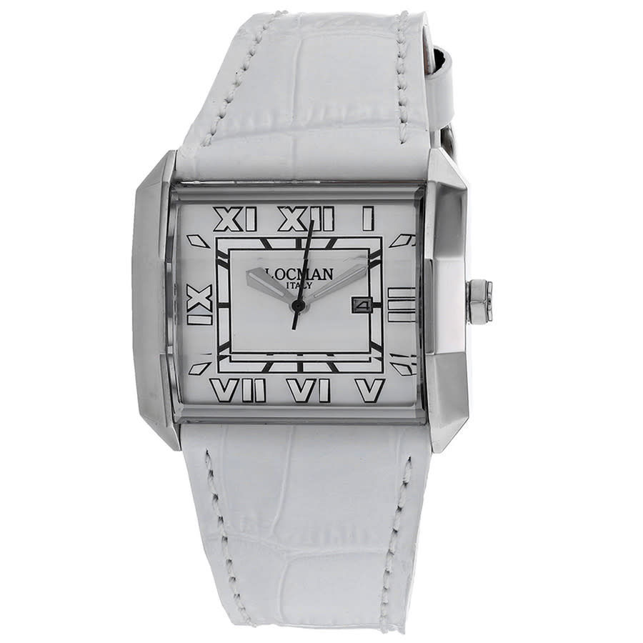 Locman Classic Quartz White Dial Ladies Watch 232MOPWH/WHSA