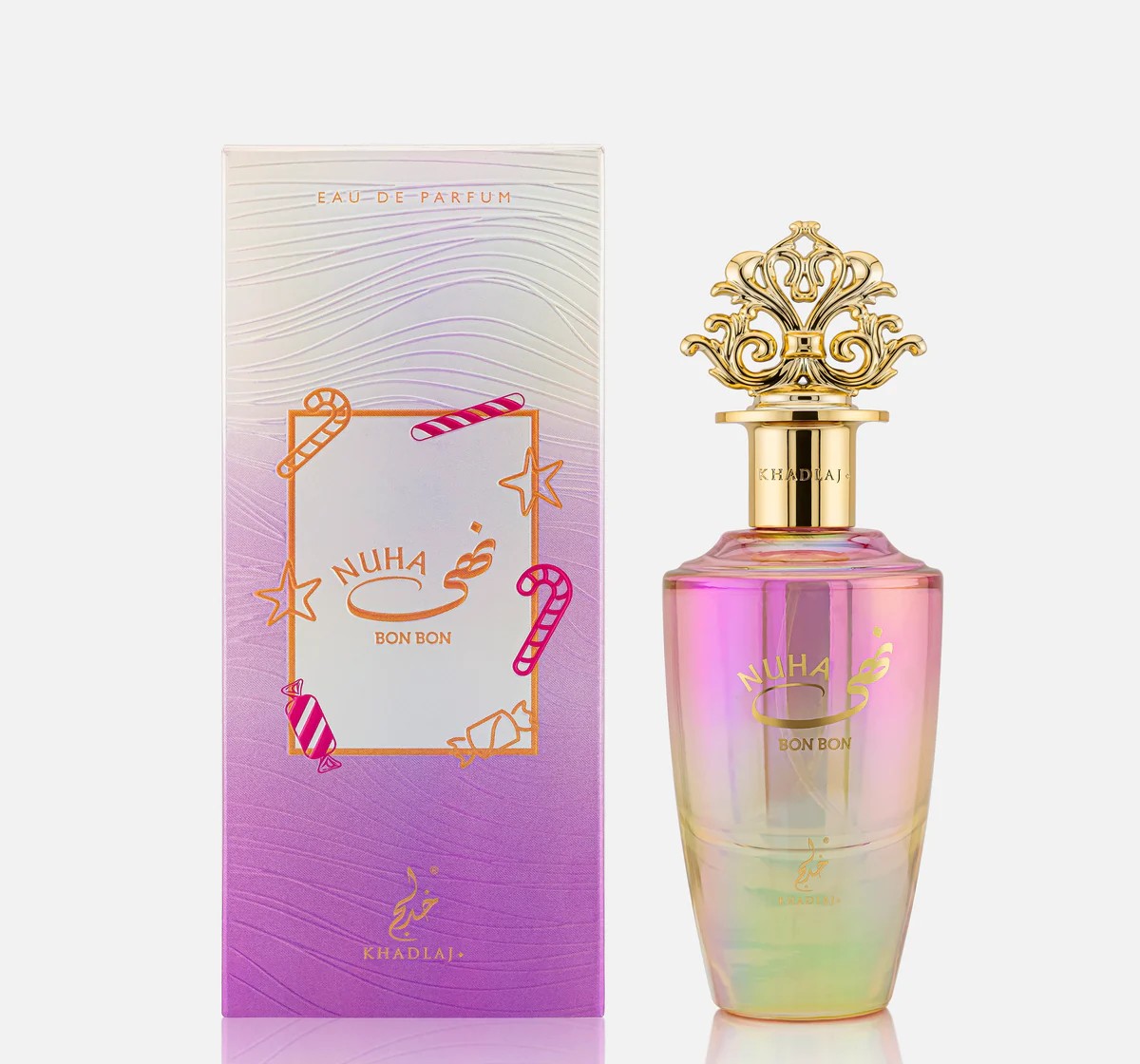 Khadlaj Ladies Nuha Bon Bon EDP Spray 2.87 oz Fragrances 6298043070317