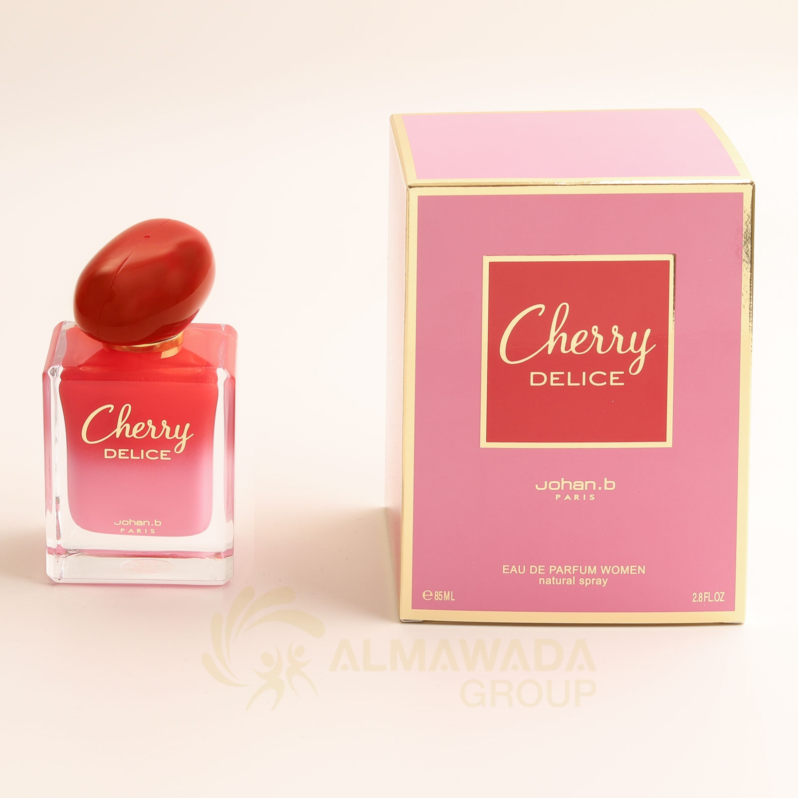 Johan B Ladies Cherry Delice EDP Spray 2.8 oz Fragrances 3700134410986