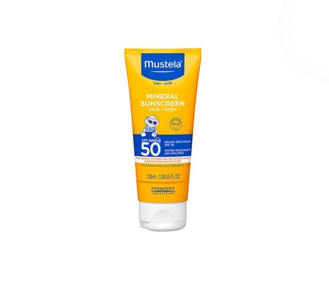 Mustela Ladies SPF 50 Mineral Sunscreen Lotion Body Lotion 34 oz Skin Care 3504100103359 20$