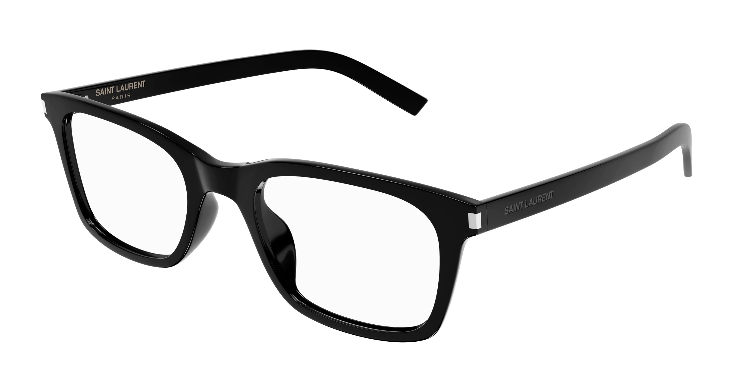 Saint Laurent Demo Rectangular Mens Eyeglasses SL 718 SLIM 005 54 161$