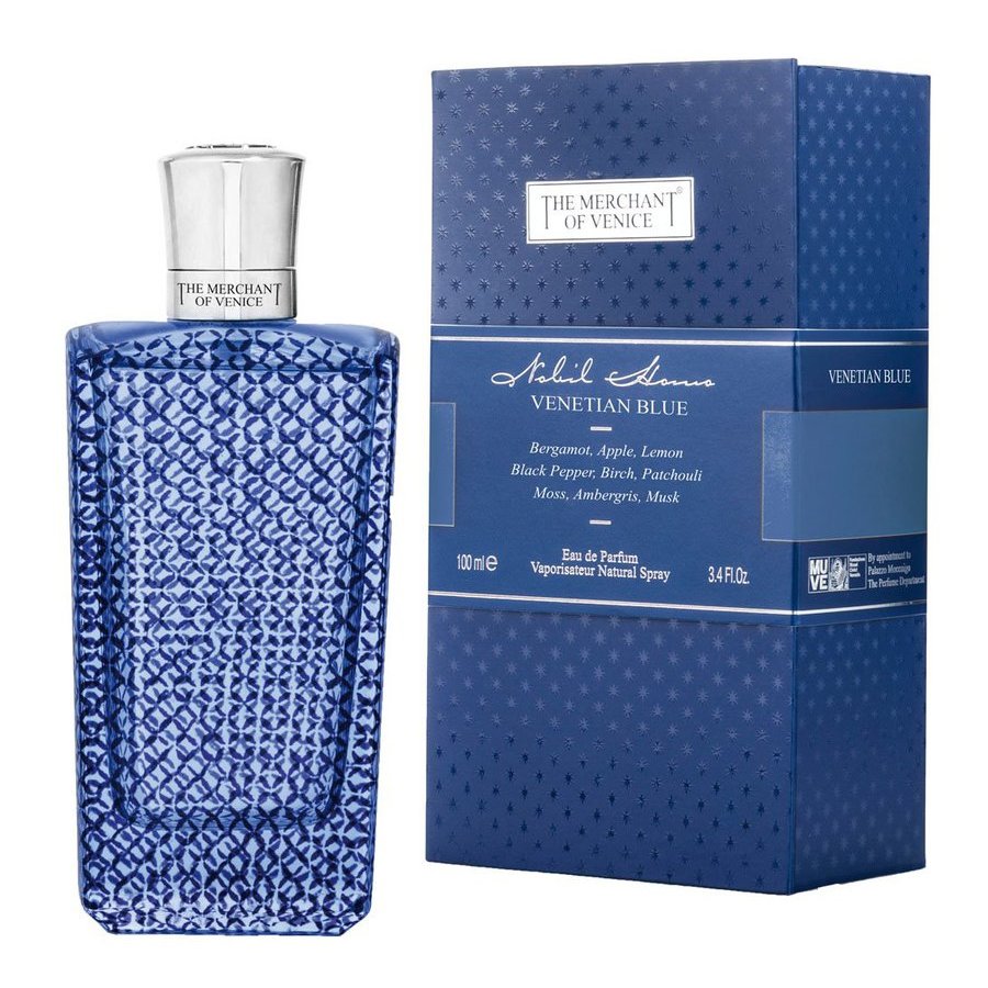 The Merchant Of Venice Mens Venetian Blue EDP Spray 34 oz Fragrances 679602491150 80$
