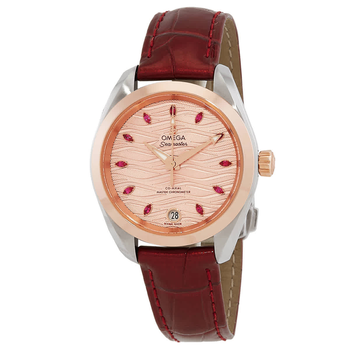 Omega Seamaster Automatic Chronometer Pink Dial Ladies Watch 22023342060001 7250$