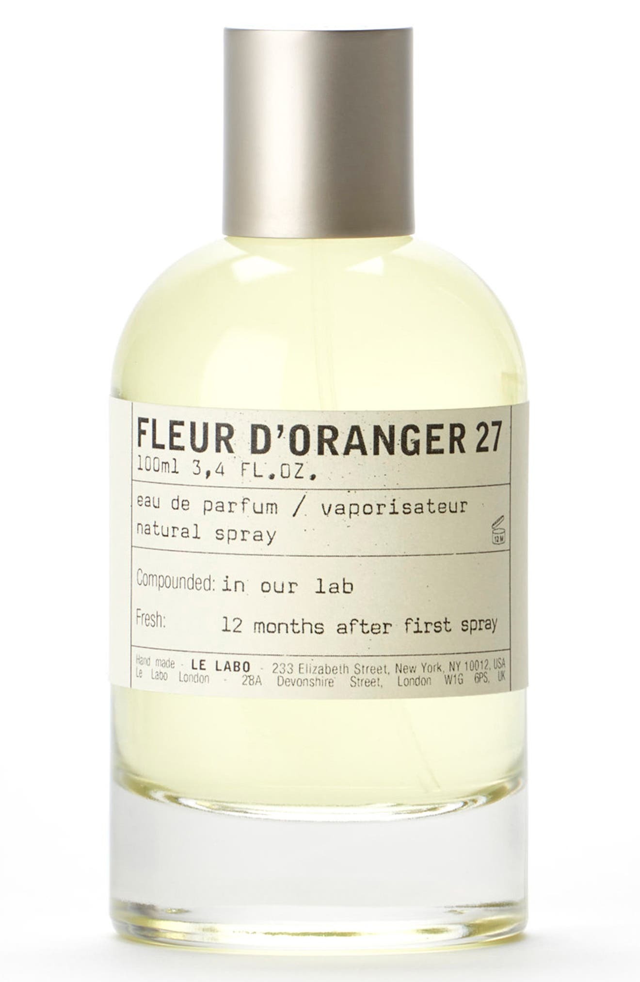 Le Labo Unisex Fleur DOranger 27 EDP Spray 34 oz Fragrances 811901022929 295$