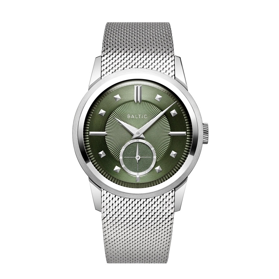 Baltic Prismic Hand Wind Green Dial Mens Watch PRISMGREEN