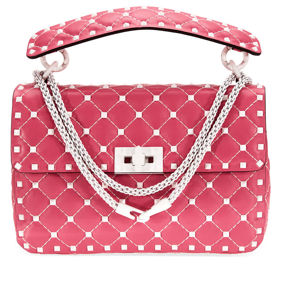 valentino rockstud bag pink