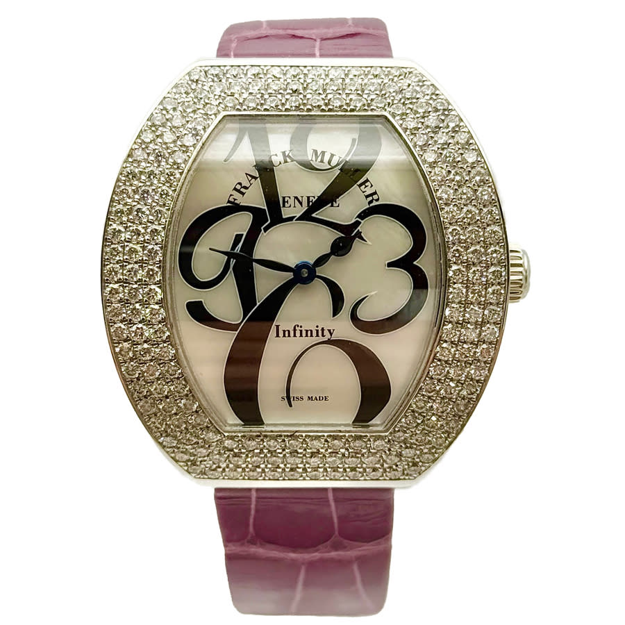 Franck Muller Infinity Quartz Diamond Ladies Watch 3535 QZ A D3-PRP 8764$
