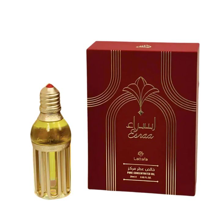 Lattafa Unisex Esraa Perfume Oil 0.7 oz Fragrances 6290360599625