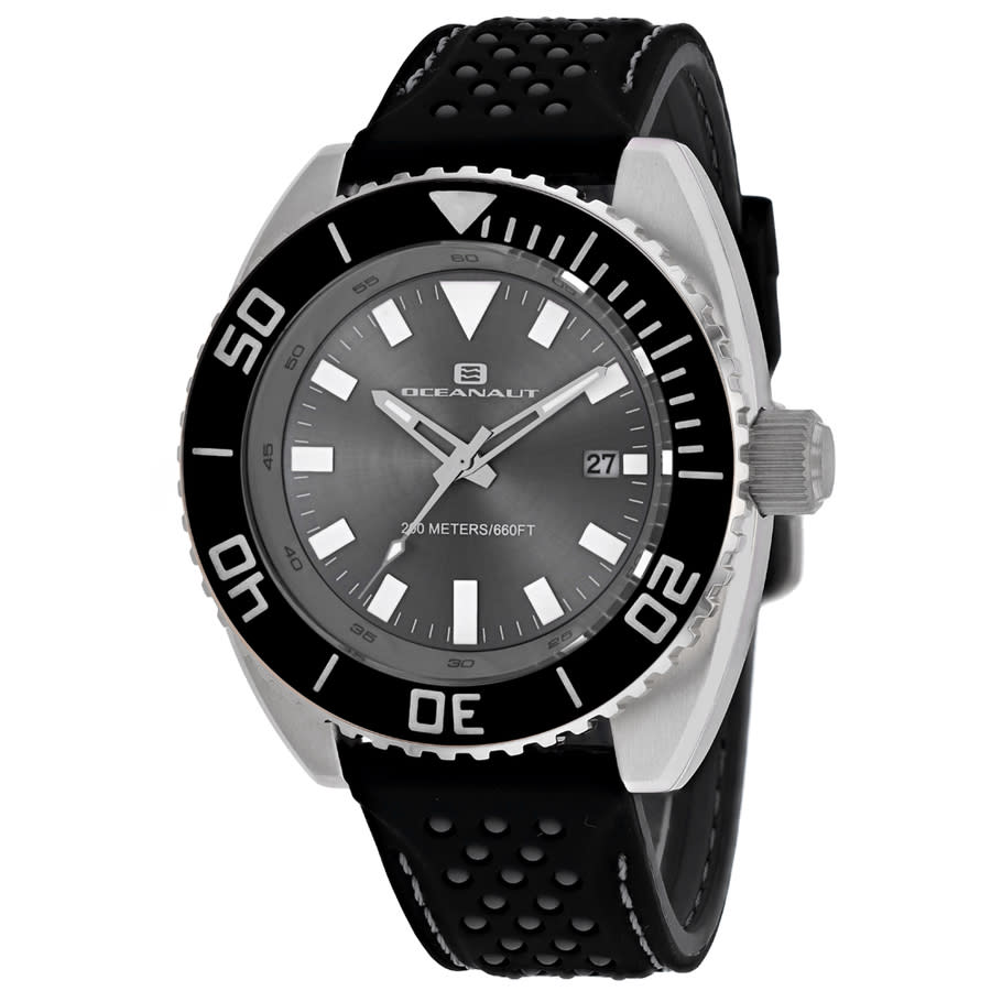 Oceanaut Submersion Quartz Grey Dial Mens Watch OC0520