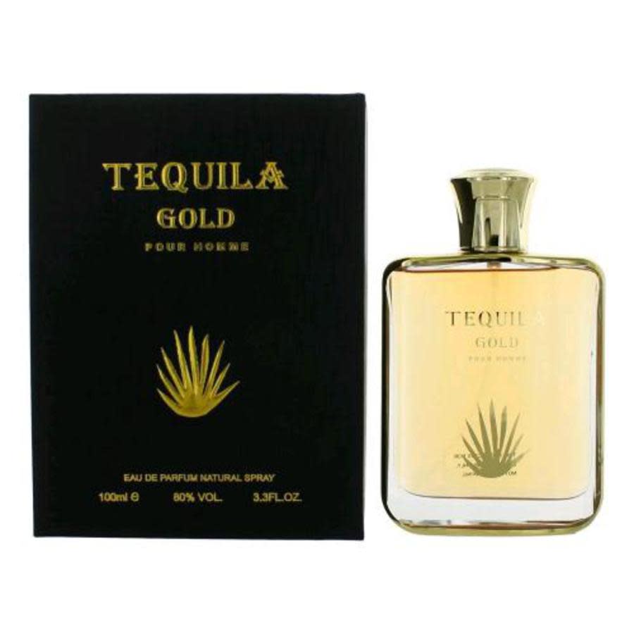 Tequila Mens Gold EDP Spray 3.4 oz Fragrances 645080272505