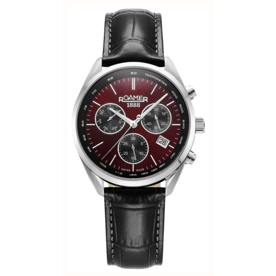Roamer Pro Chrono Red Dial Mens Watch 993819 41 65 02