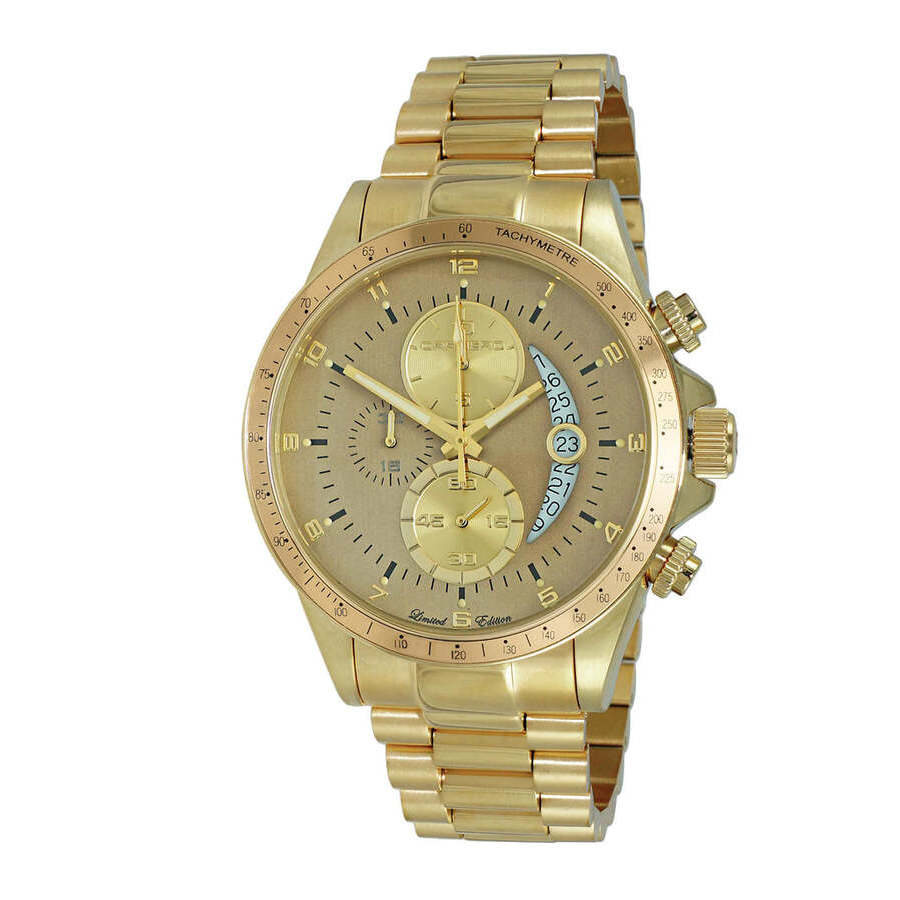 Torino Carrero Winner Circle Chronograph Quartz Brown Dial Mens Watch JC1GG101LBN 2052$