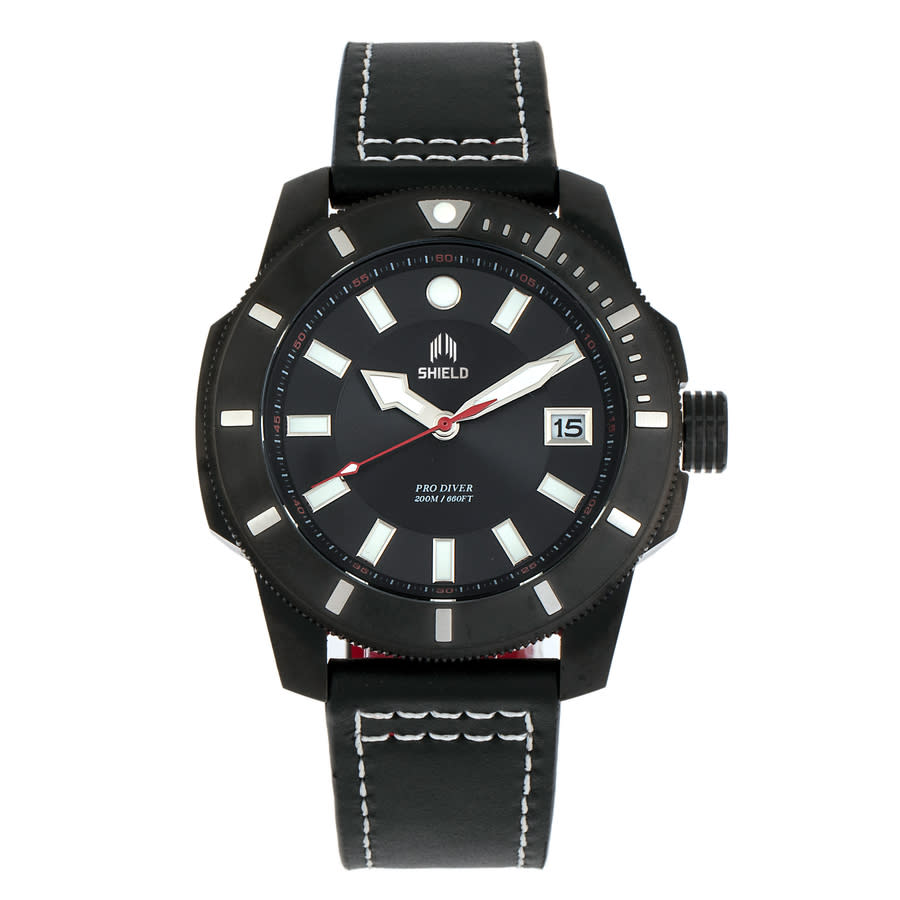 Shield Shaw Black Dial Mens Watch SLDSH106-5