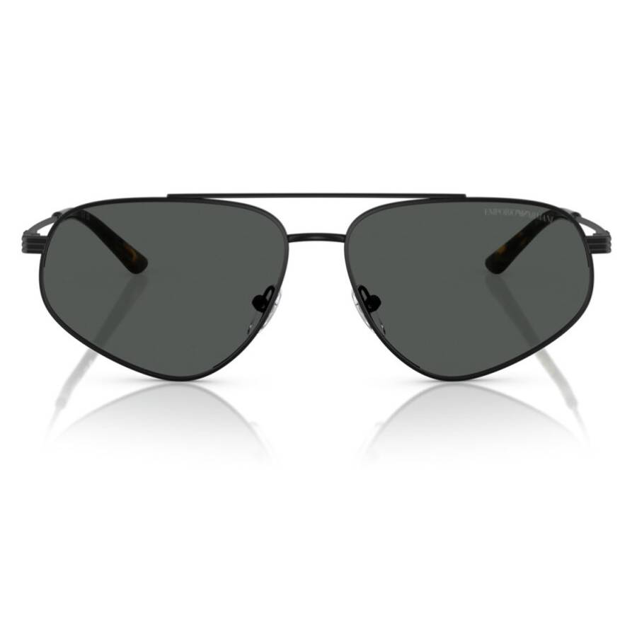 Emporio Armani Man Sunglass EA2156 -  Frame color: Matte Black, Lens color: Dark Grey