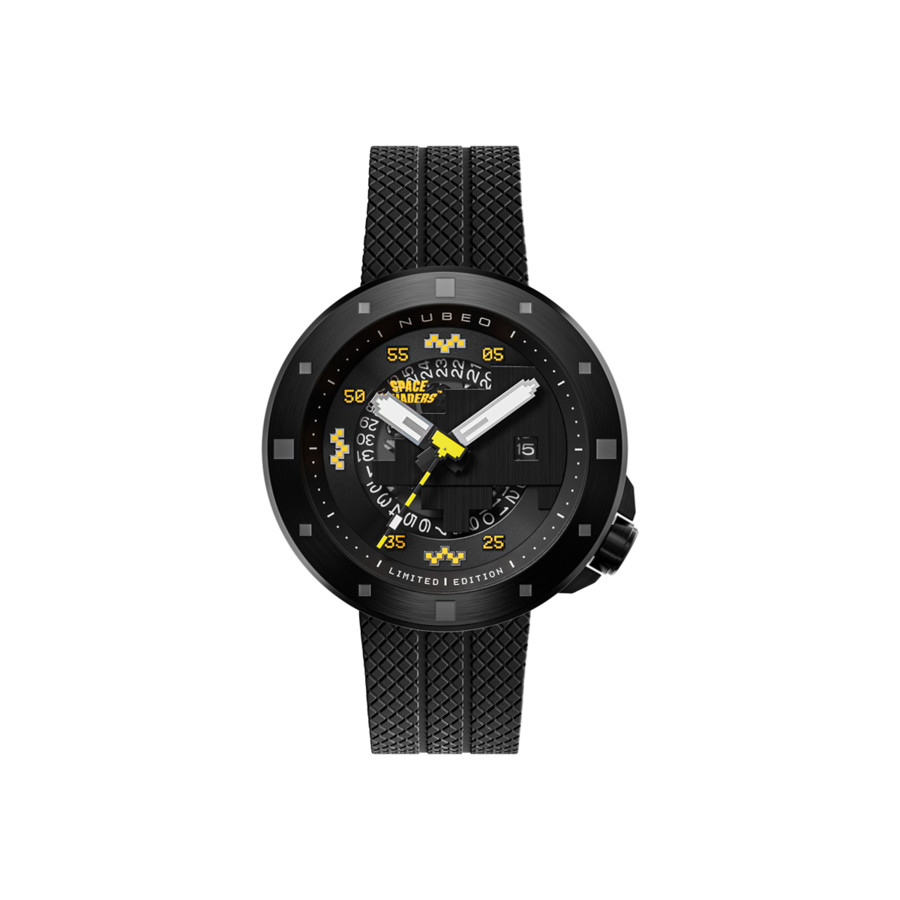 Nubeo Cassini Black Dial Mens Watch NB-6103-07