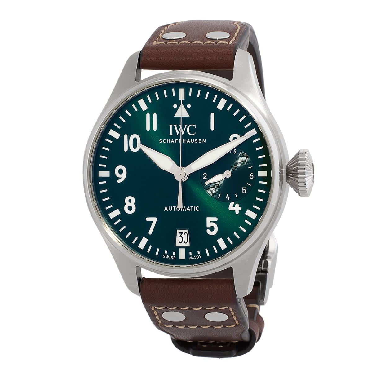 IWC Big Pilot Automatic Green Dial Mens Watch IW501015 10560$