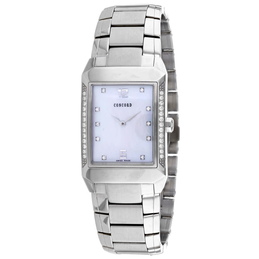 Concord Carlton Mother of Pearl Dial Mens Watch 310791