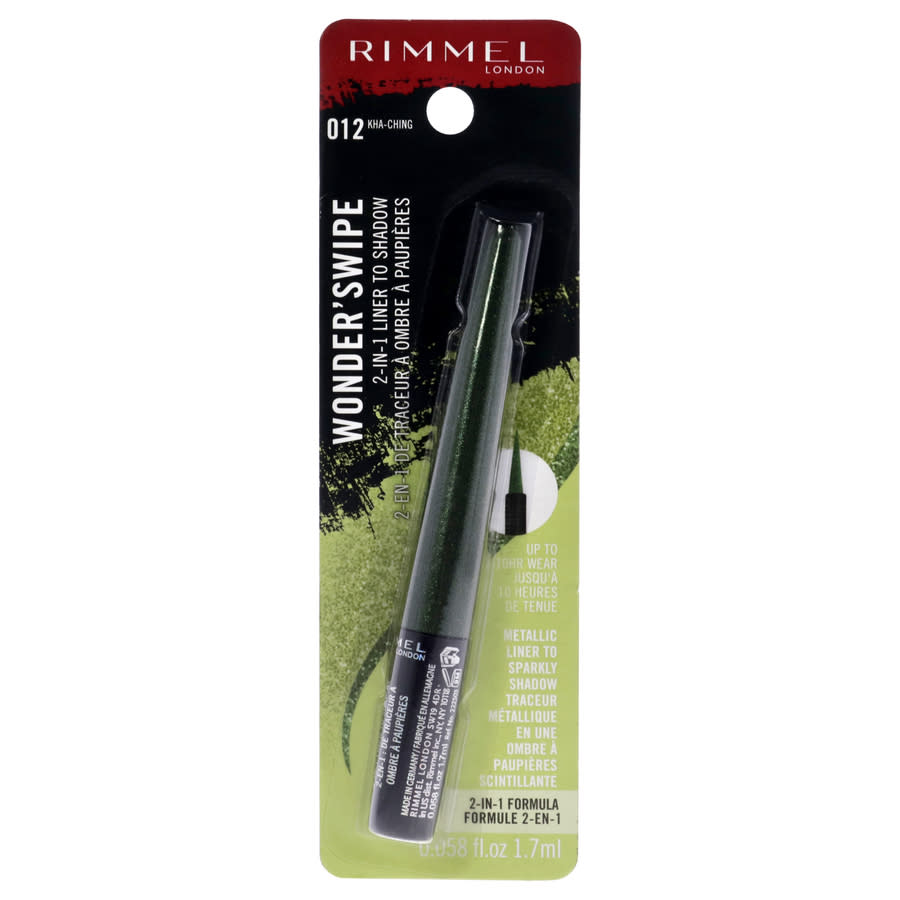 Rimmel London Ladies Wonder Swipe 2-in-1 Liner To Shadow 0.058 Oz 012 Kha-chin Makeup 3614227776777