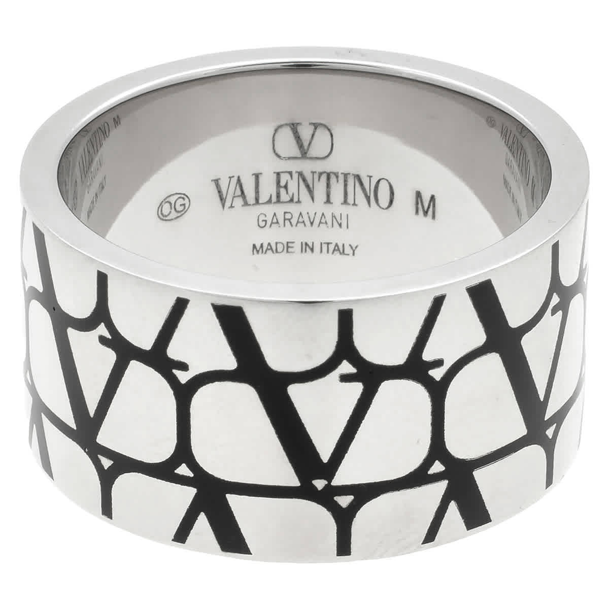 Valentino Garavani Toile Iconographe Ring Size 25 300$