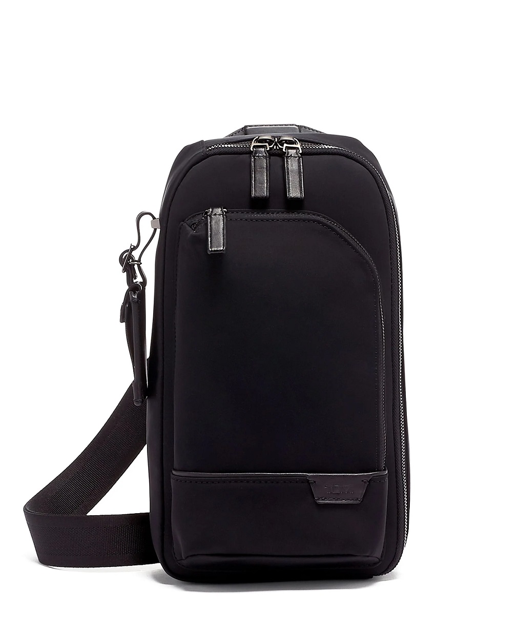 Tumi Harrison Gregory Sling Bag In Black | ModeSens