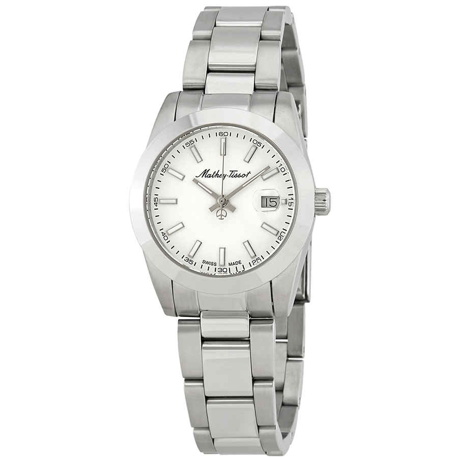 Mathey-Tissot Mathey I Quartz White Dial Ladies Watch D450AI 70$