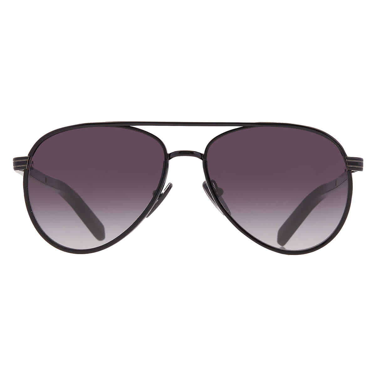 Prada Grey Gradient Pilot Ladies Sunglasses PR B57S AAV90A 56