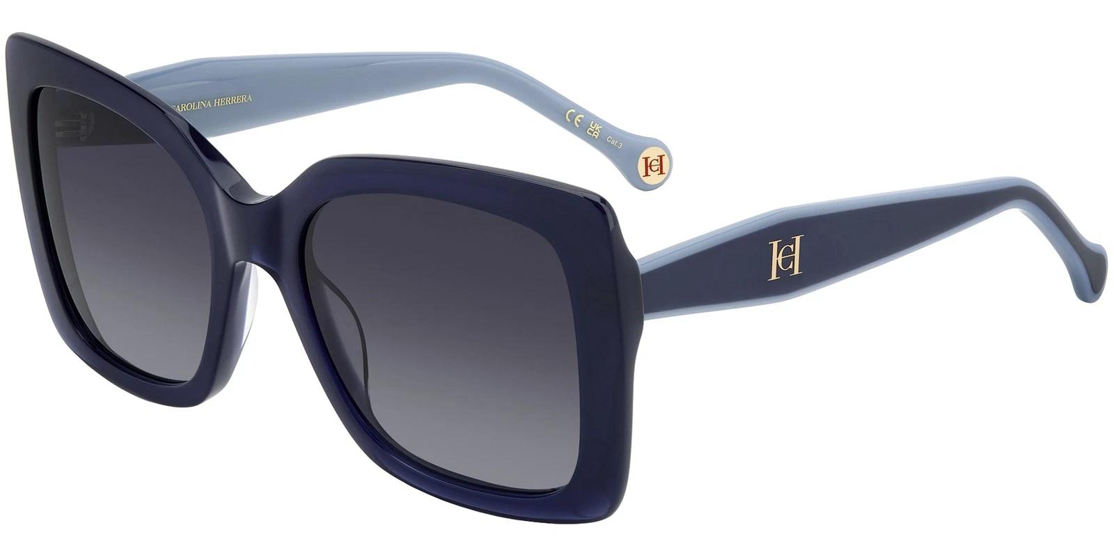 Carolina Herrera Grey Gradient Square Sunglasses HER 0258/G/S 0PJP/9O 54