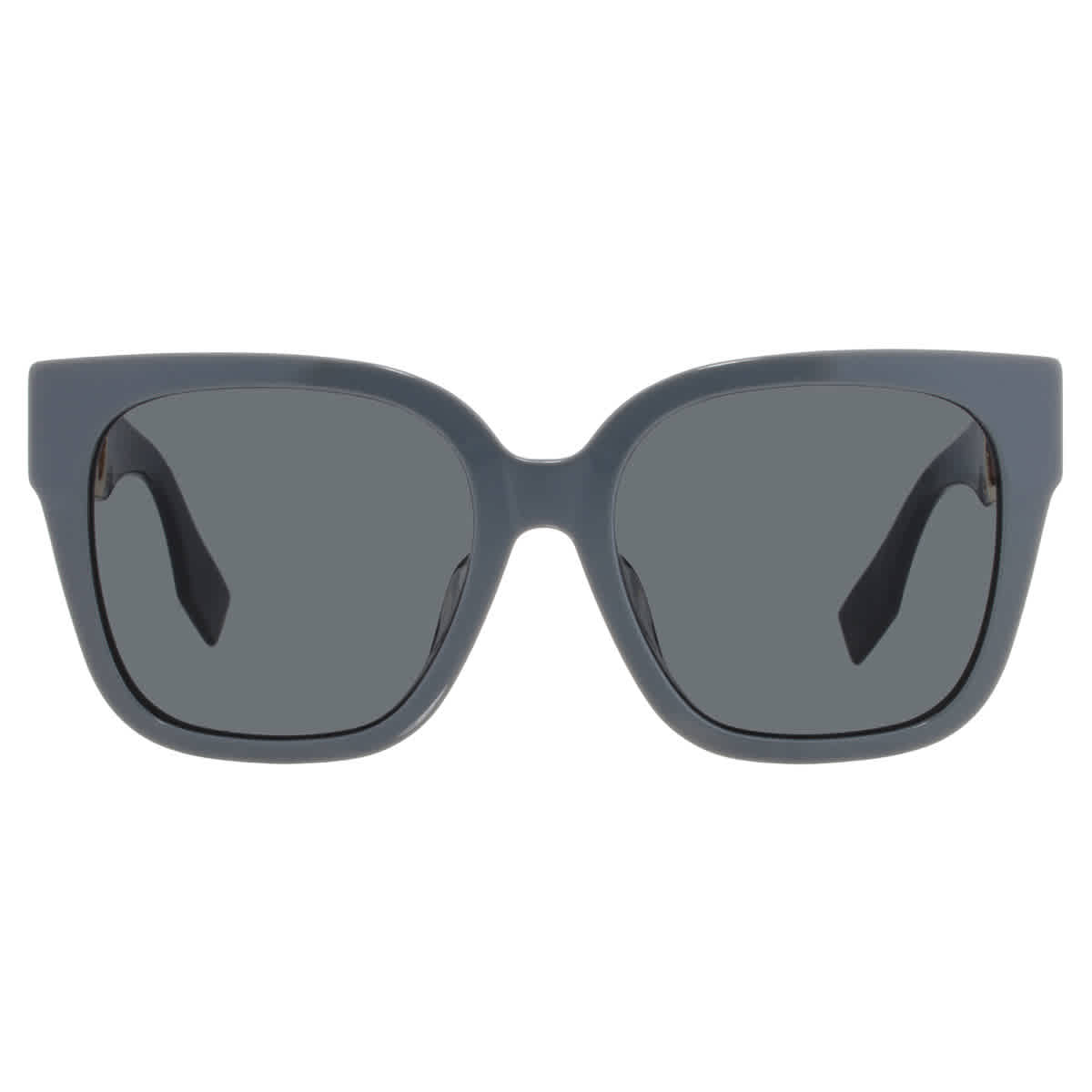 Fendi Grey Square Ladies Sunglasses FE40063F 20A 55