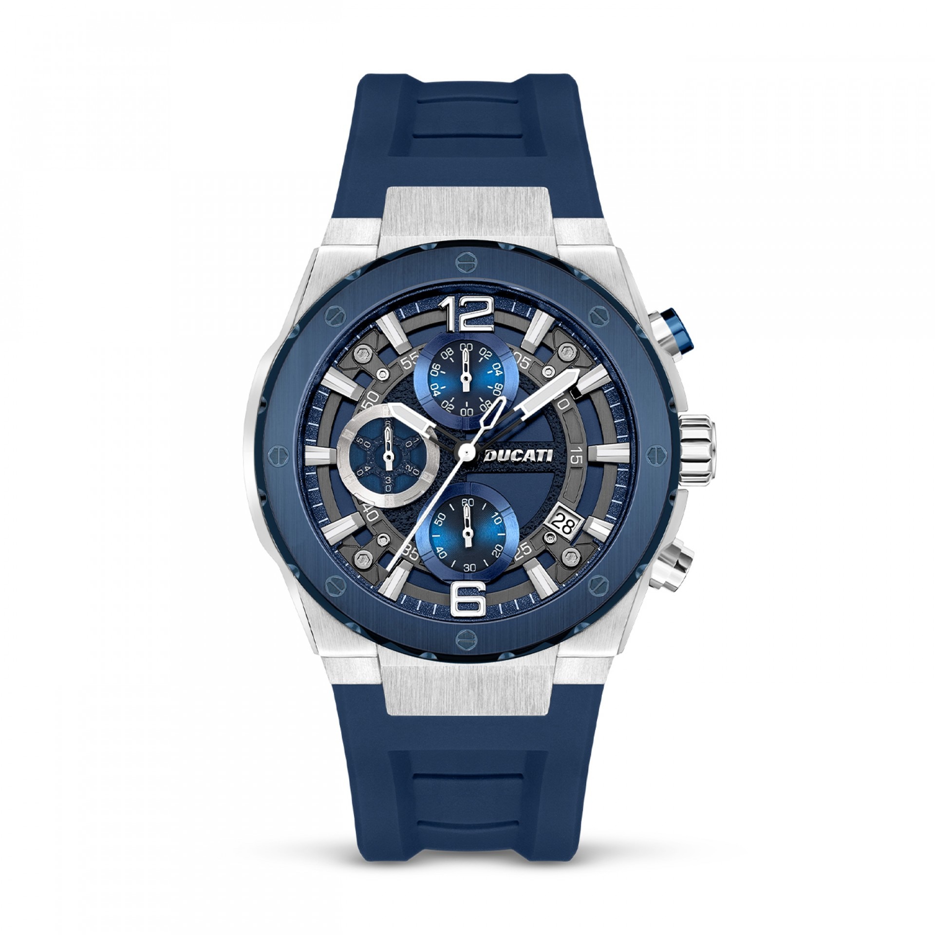 Ducati Chronograph Quartz Blue Dial Mens Watch DTWGO0000802