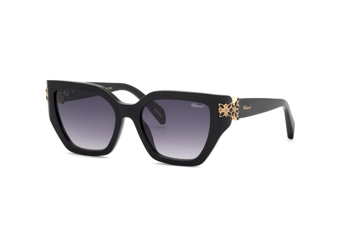 Chopard Smoke Gradient Cat Eye Ladies Sunglasses SCH418S 700N 54