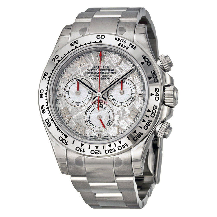 Preowned Rolex Cosmograph Daytona Chronograph Meteorite Dial Mens Watch 116509MTAO