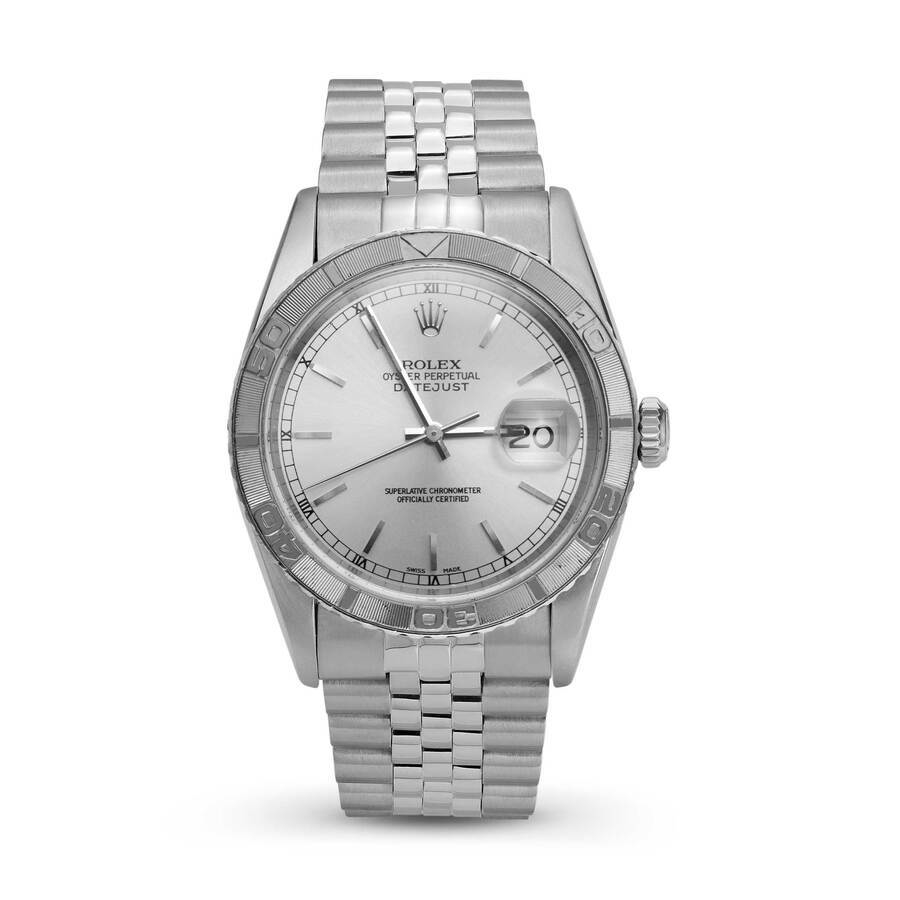 Preowned Rolex Datejust Automatic Chronometer Silver Dial Unisex Watch 16264 SSO