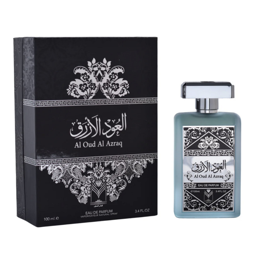 Almas Unisex Al Oud Al Azraq EDP Spray 3.4 oz Fragrances 6287015127746