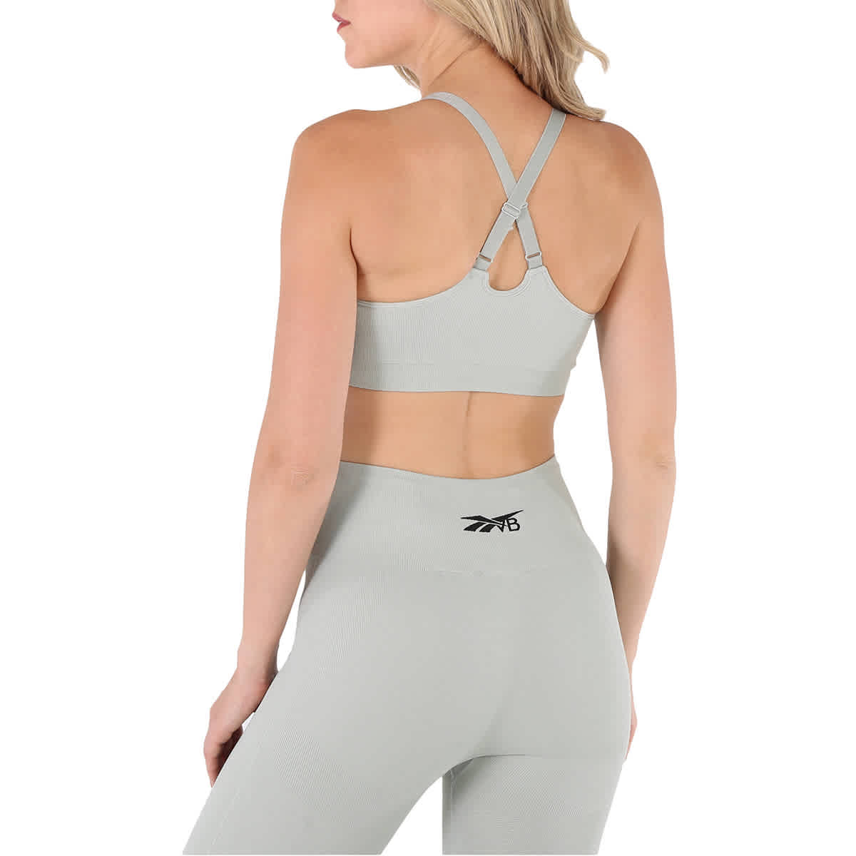 Seamless sports bra in blue - Reebok X Victoria Beckham