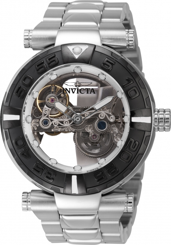 Мужские часы Invicta Subaqua с автоматическим серебряным циферблатом 45893