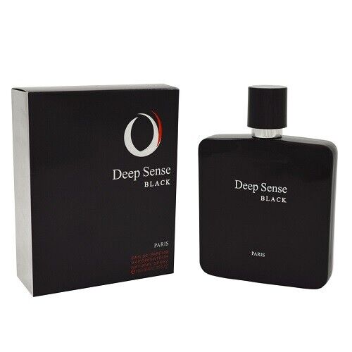 Prime Collection Mens Deep Sense Black EDP Spray 33 oz Fragrances 3551440497037 20$